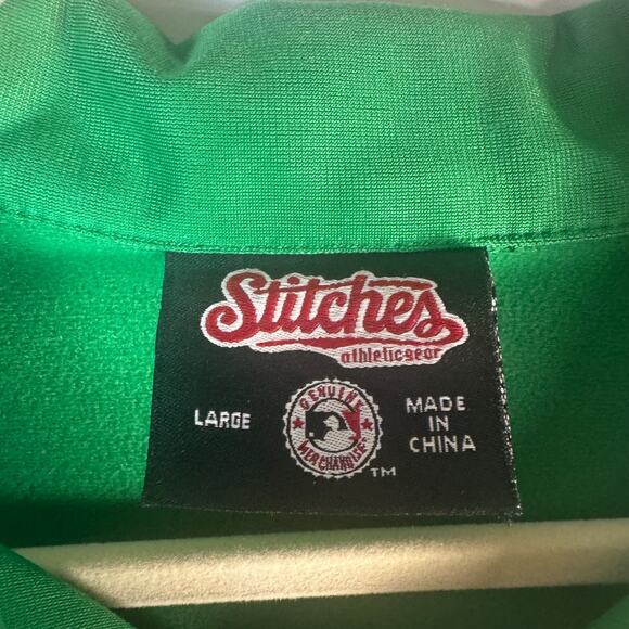 MLB Milwaukee Brewers Stitches Athletic Gear Full Zip Jacket Size Large Baseball - Picture 4 of 9